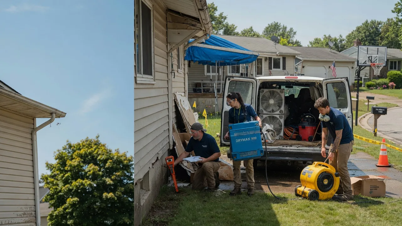 Ceiling Leak Cleanup in Crandon, WI near me