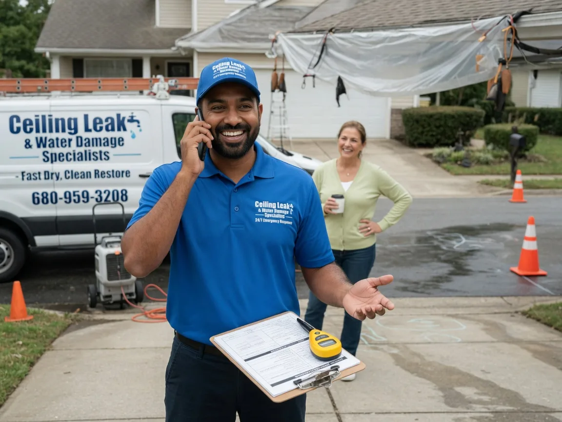 Ceiling Leak Cleanup Crandon, WI FAQs